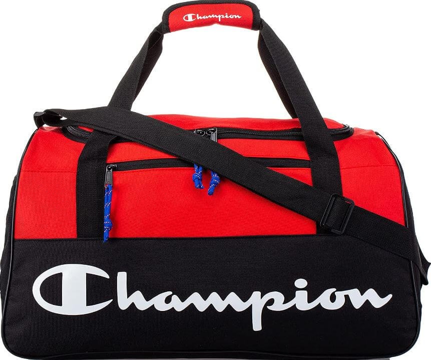 13- Champion Logo Duffel Bag