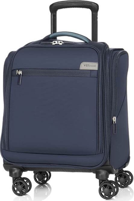17- VERAGE Carry-On Underseat Duffel Bag with Wheels and USB Port