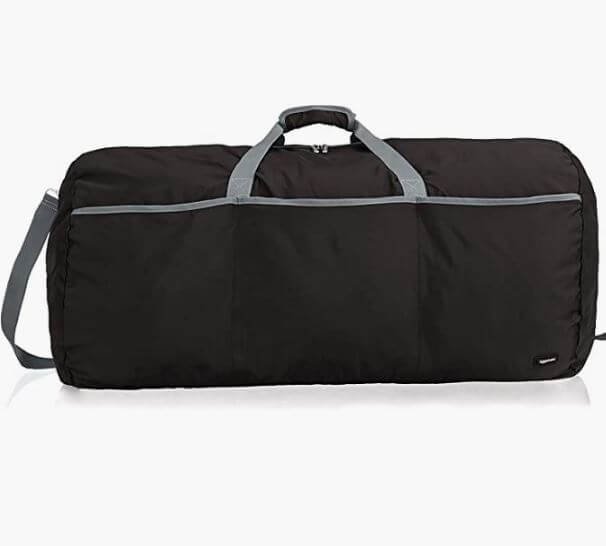 8- Amazon Basics Large Travel Luggage Duffel Bag